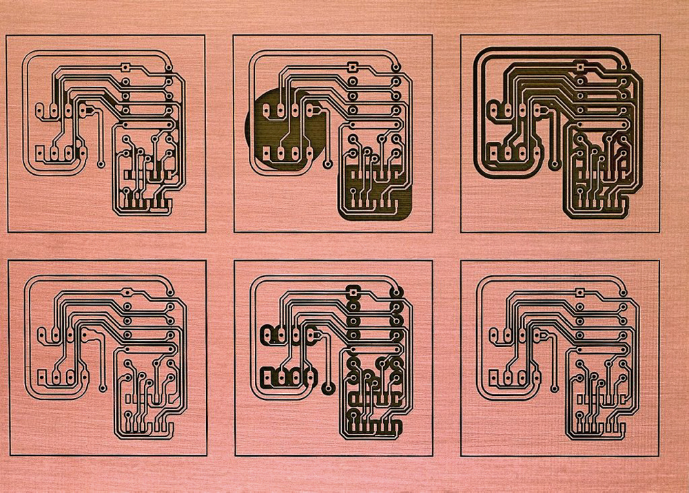 LPKF Appl RP 20090923 Isolation 6er prototipo pcb